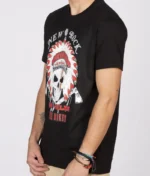 New Rock Biker T Shirt Black (2)