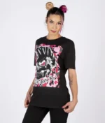 New Rock Biker T Shirt BlackPink (3)