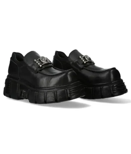 New Rock Buty Shoe Design Black (2)