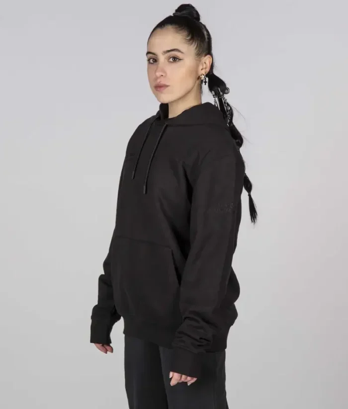 New Rock Oversized Hoodie Czarny (3)