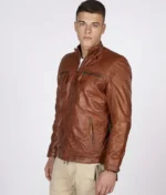 New Rock Piel Vacuno Jacket Brown (3)