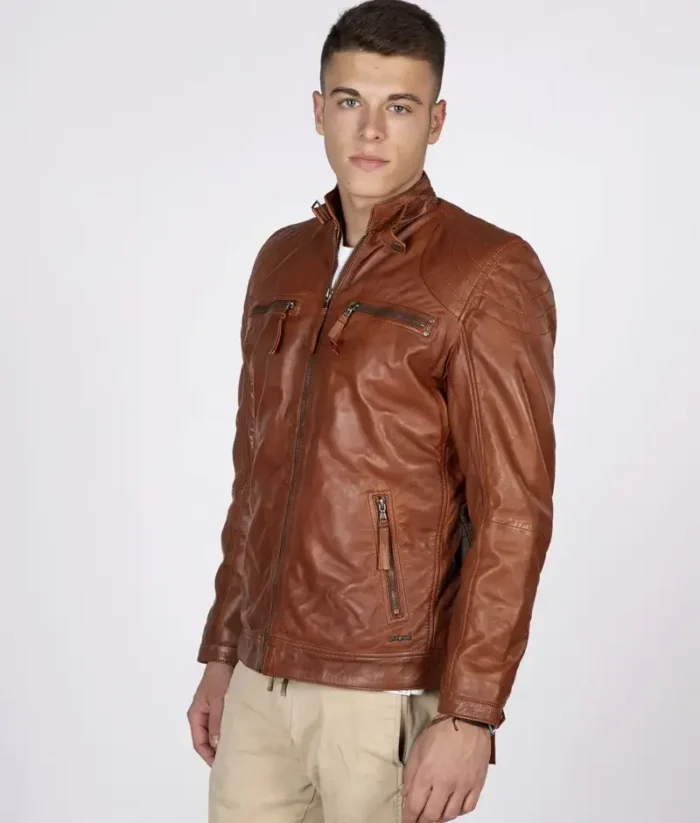 New Rock Piel Vacuno Jacket Brown (3)