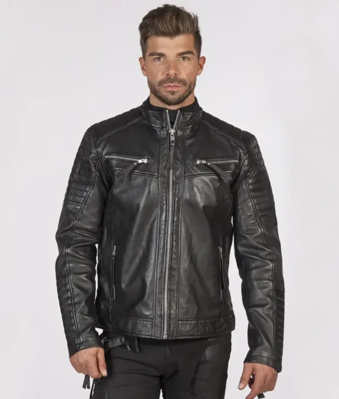 New Rock Sintetico Jacket Black (2)