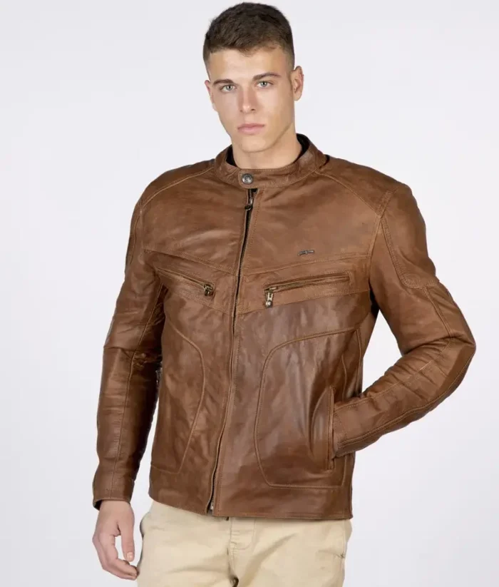 New Rock Sintetico Jacket Brown (1)