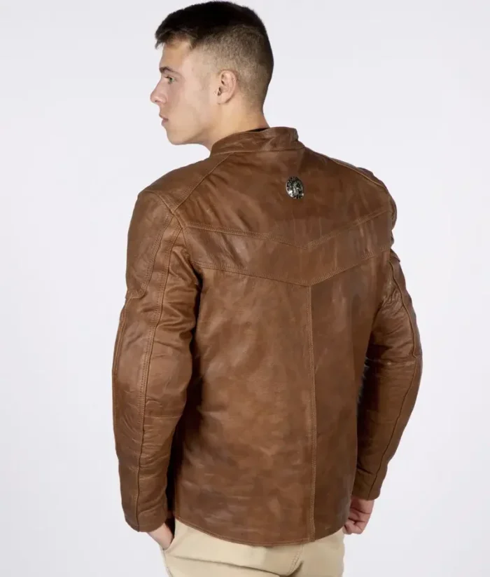 New Rock Sintetico Jacket Brown (2)