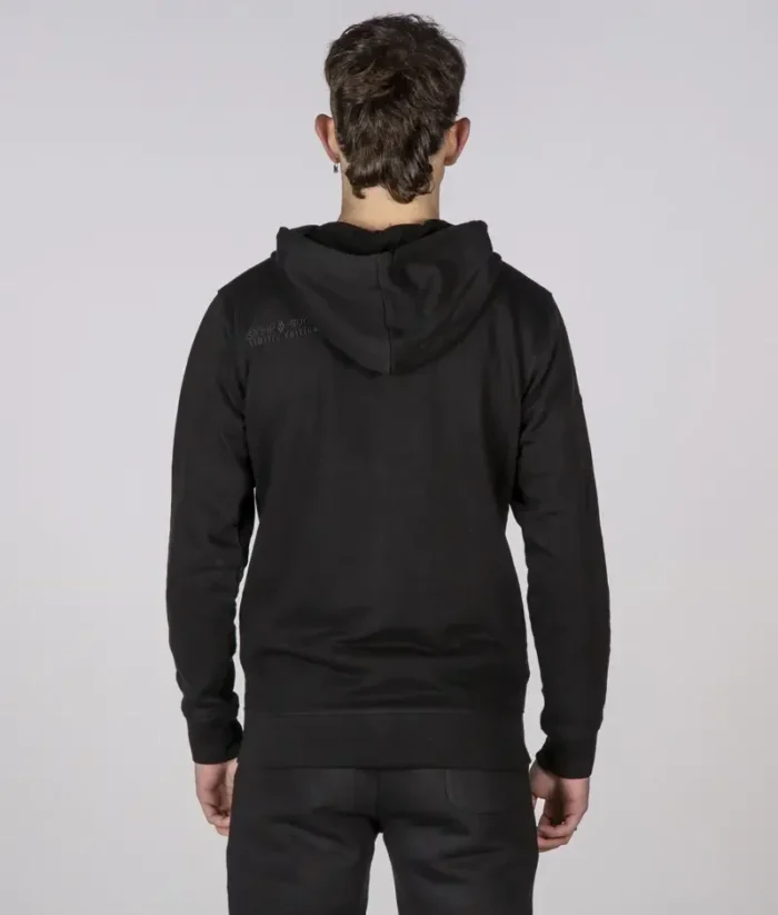 New Rock Zip Up Hoodie Czarny (3)